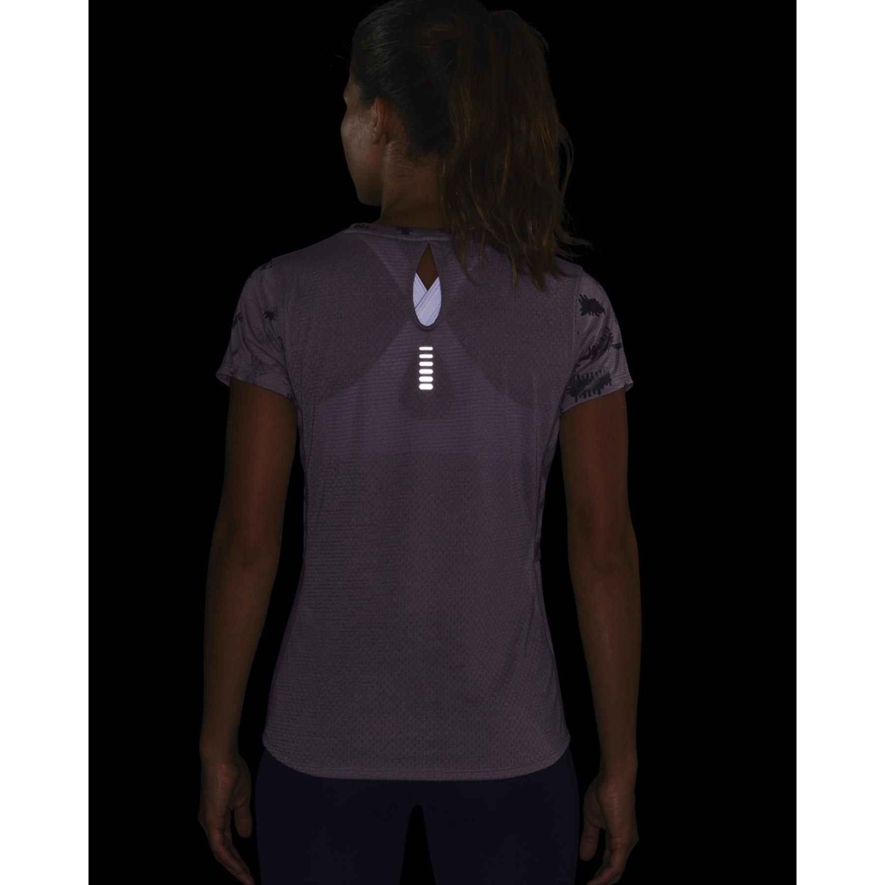 Camiseta feminina Under Armour à manches courtes Streaker 2.0 Inverse