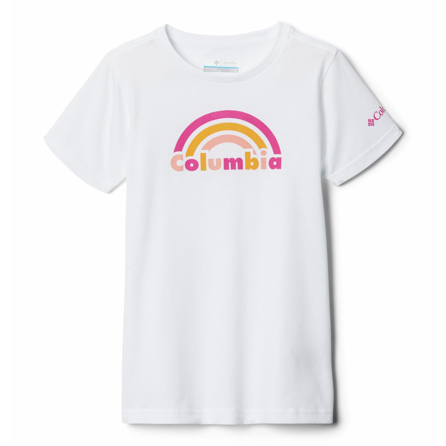T-shirt de criança Columbia Mission Lake Graphic