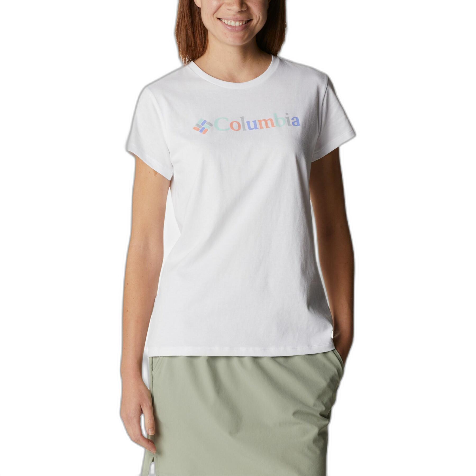 Camiseta Feminina Columbia Columbia Gráfico de Caminhada