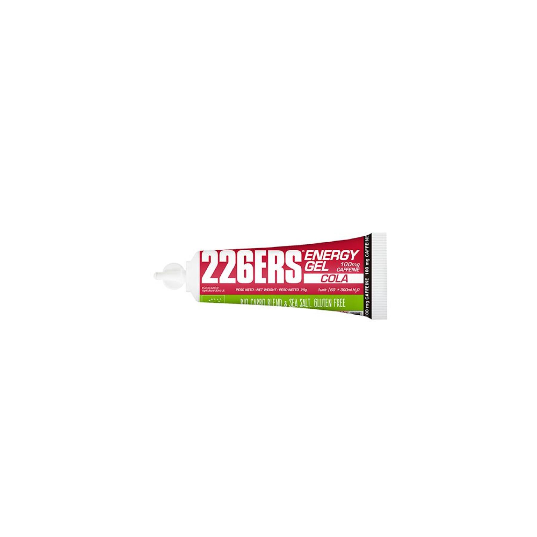 Energy Gel 226ERS Orgânico 25g 100 mg de Cafeína Cola*