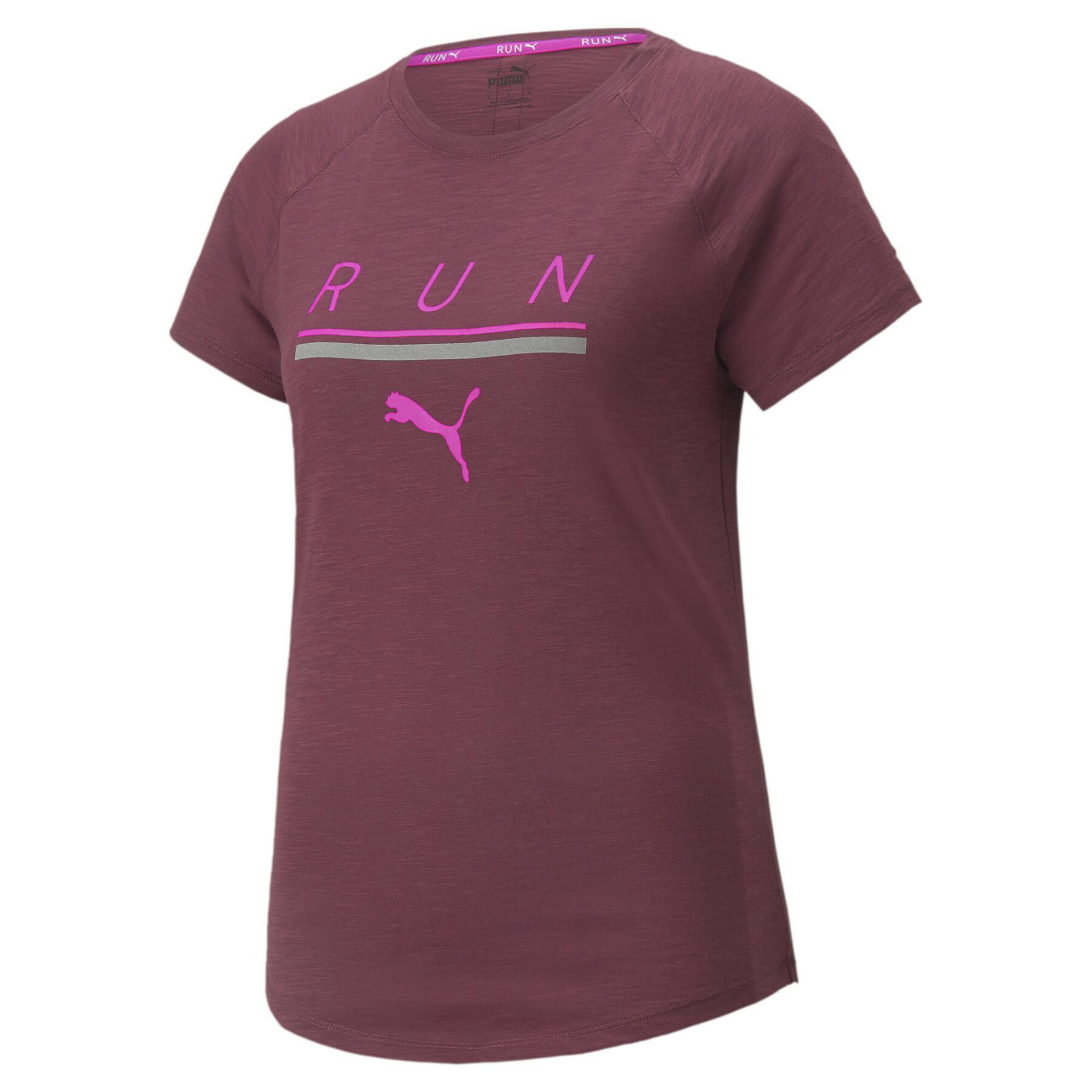 Camiseta feminina Puma Run 5k Logo