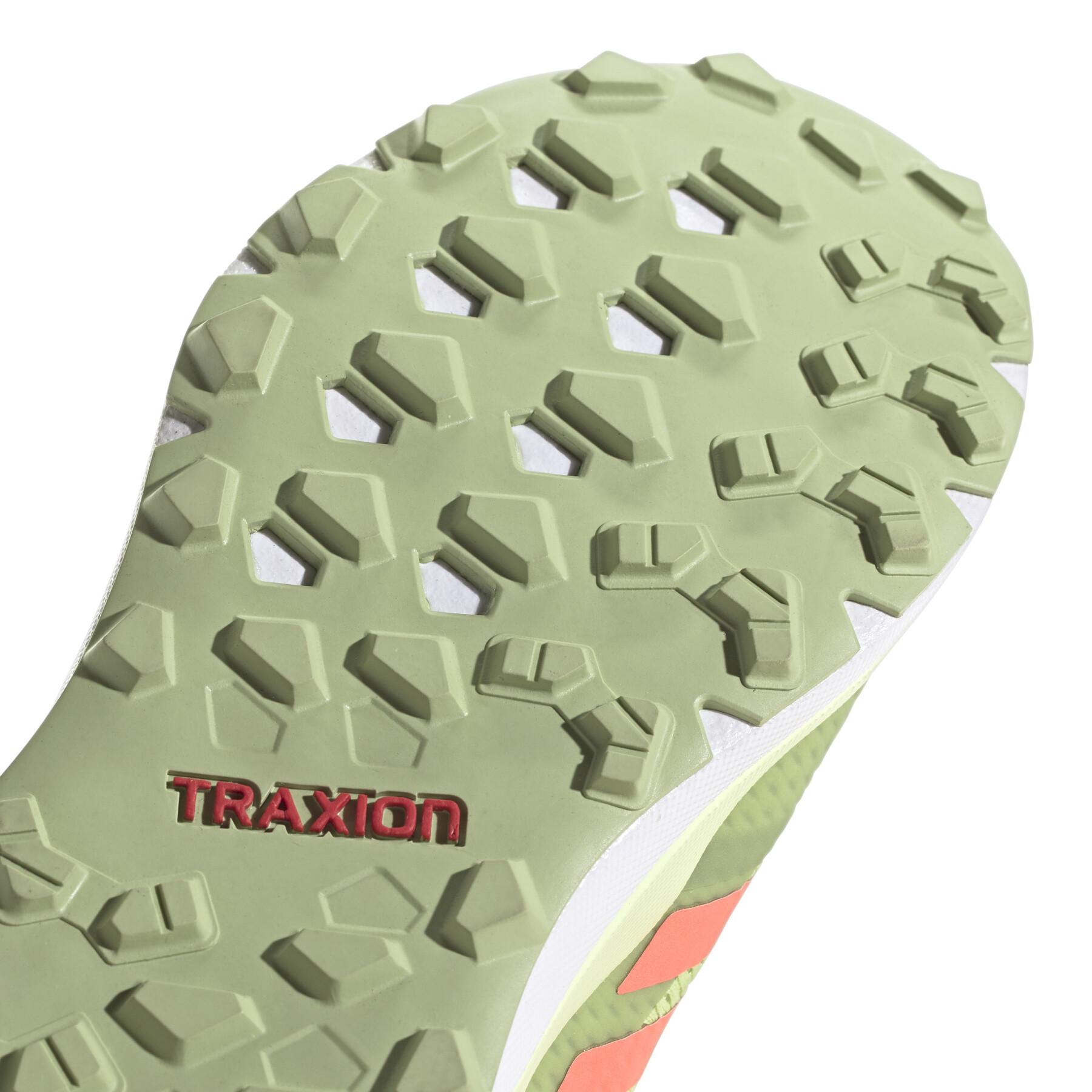 Sapatos de trilhos para crianças adidas Terrex Agravic Flow Primegreen