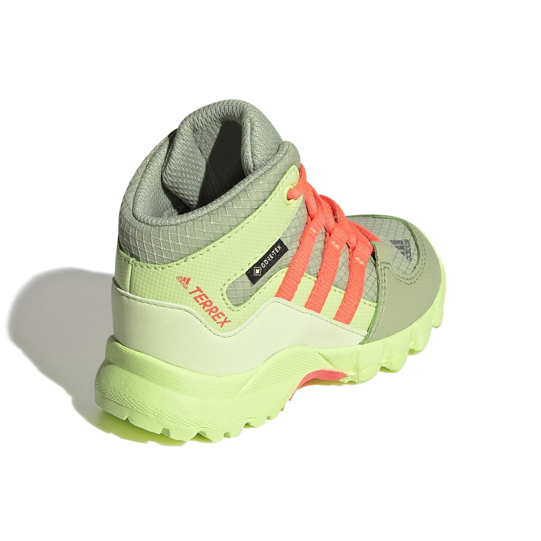 Sapatos de caminhadas para crianças adidas Terrex Mid GTX