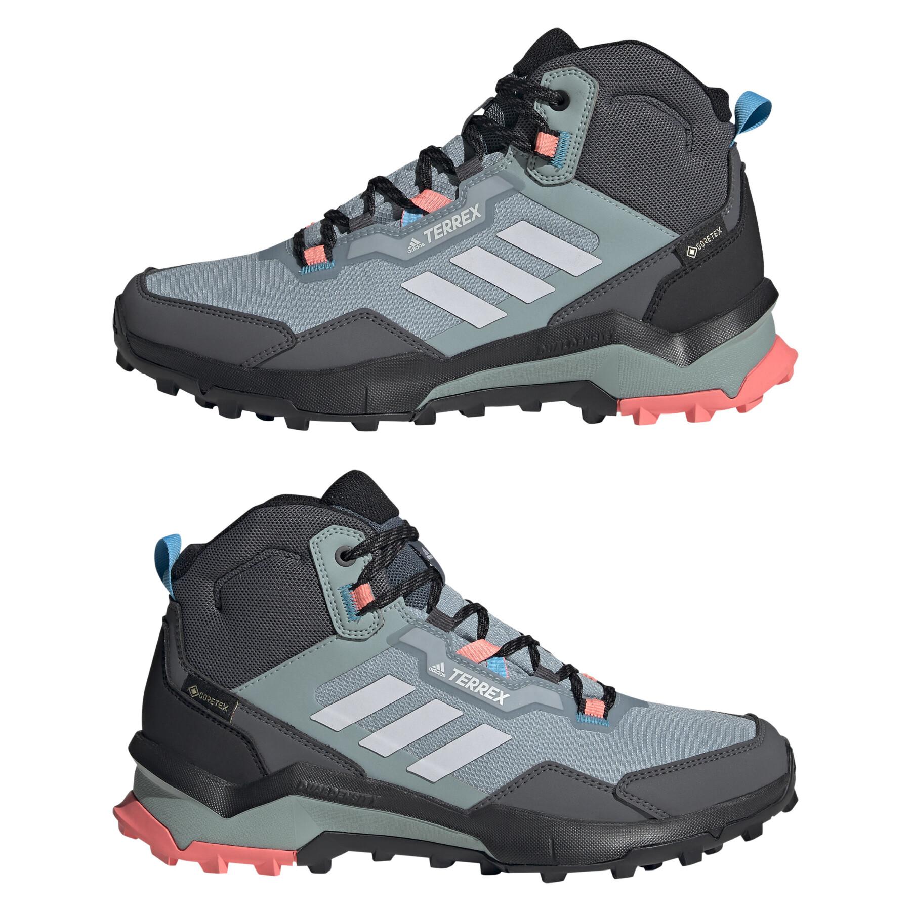 Sapatos de caminhadas para mulheres adidas Terrex AX4 Mid Gore-tex