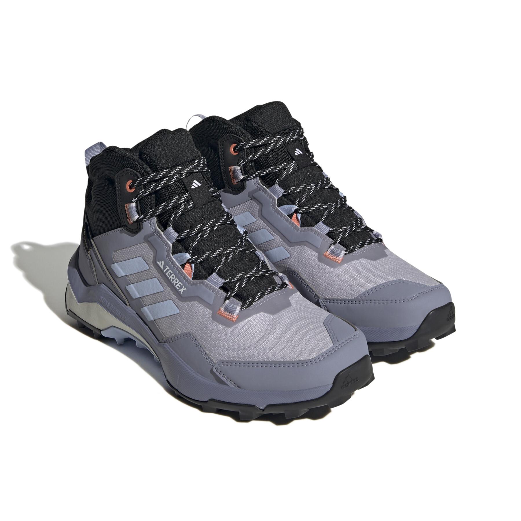Sapatos de caminhadas para mulheres adidas Terrex AX4 Mid GORE-TEX