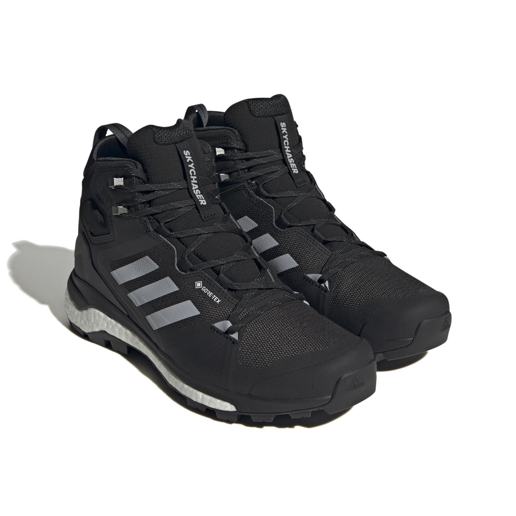 Sapatos de passeio médio para crianças adidas Terrex Skychaser Gore-TEX 2.0