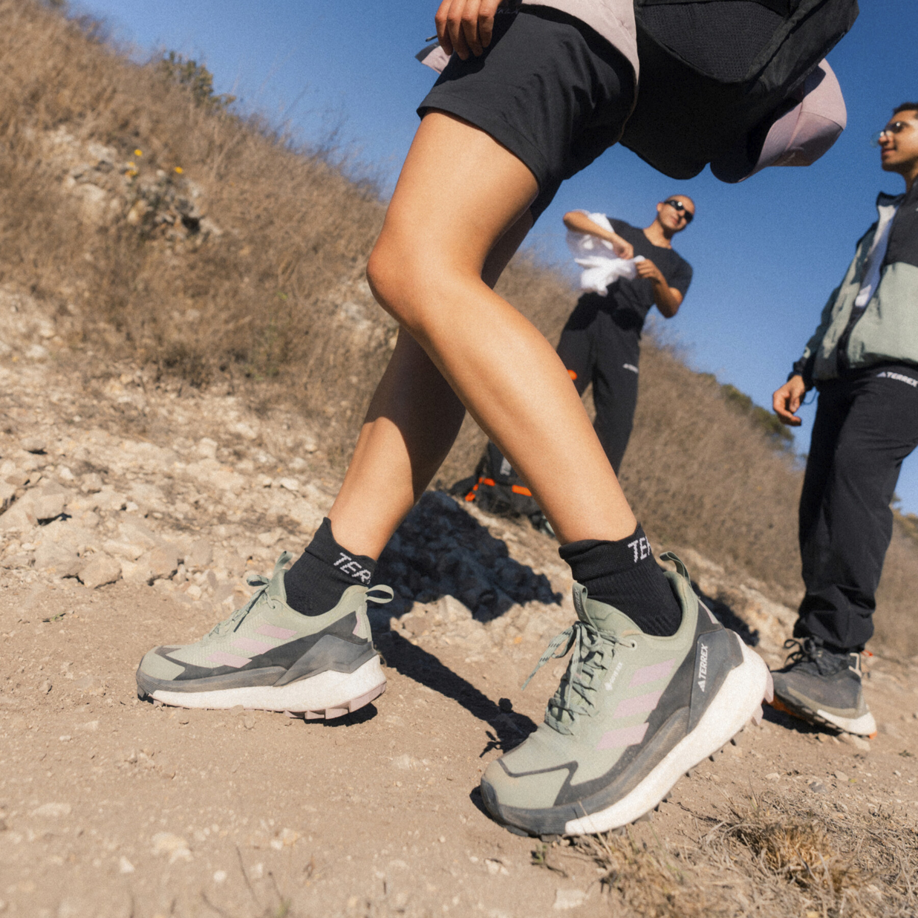 Sapatos de caminhadas para mulheres adidas Gore-Tex Terrex Free Hiker 2.0