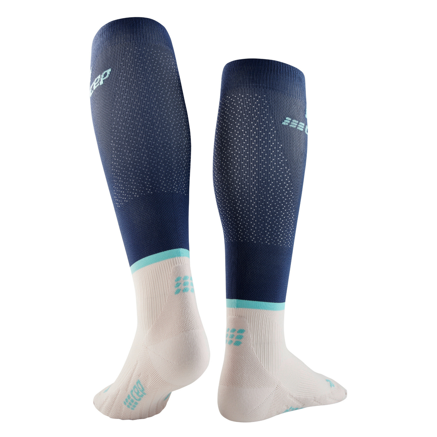 As meias de compressão run socks, altas v4 CEP Compression