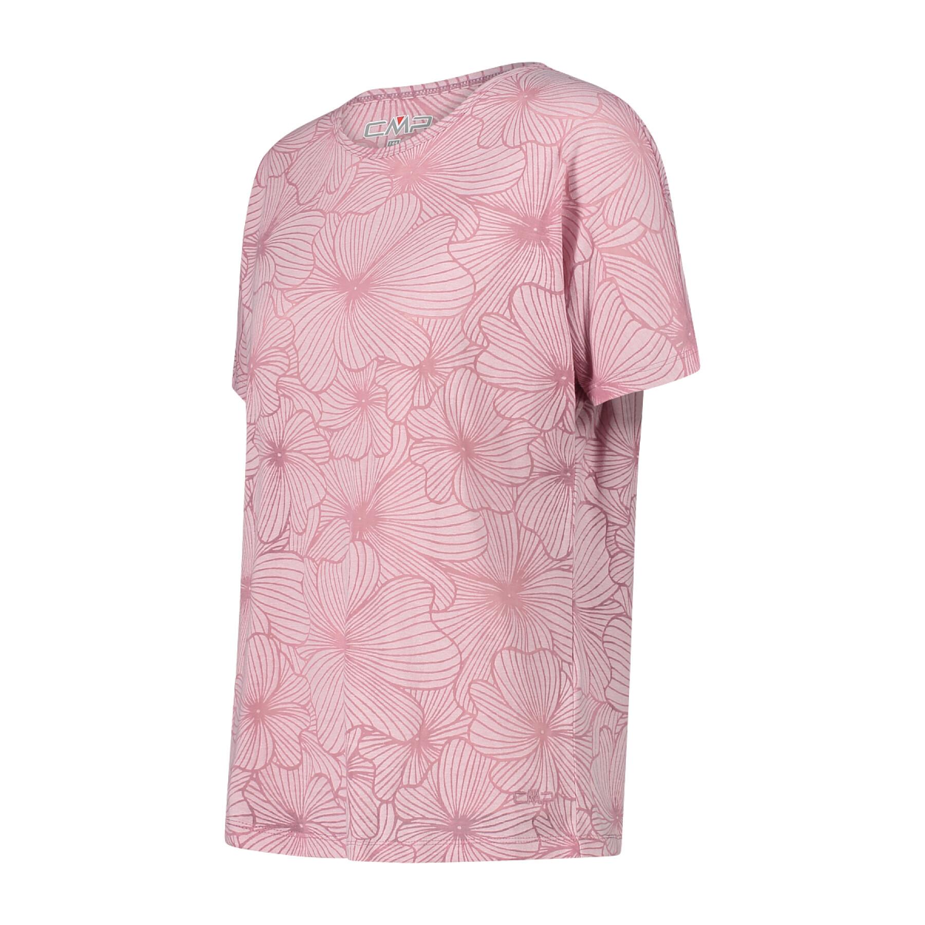 T-shirt floral feminina CMP