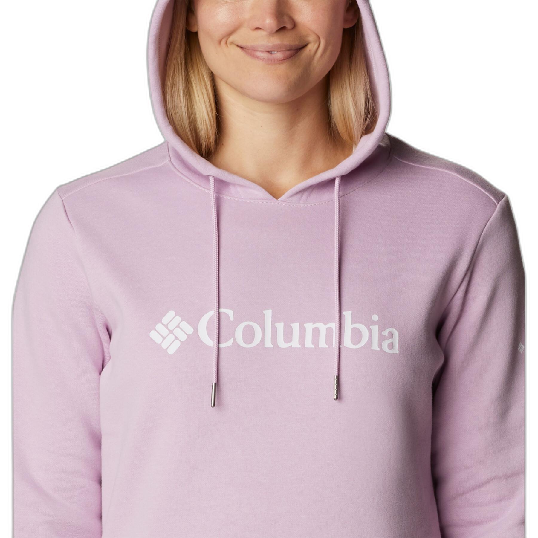 Camisola com capuz para mulher Columbia Logo