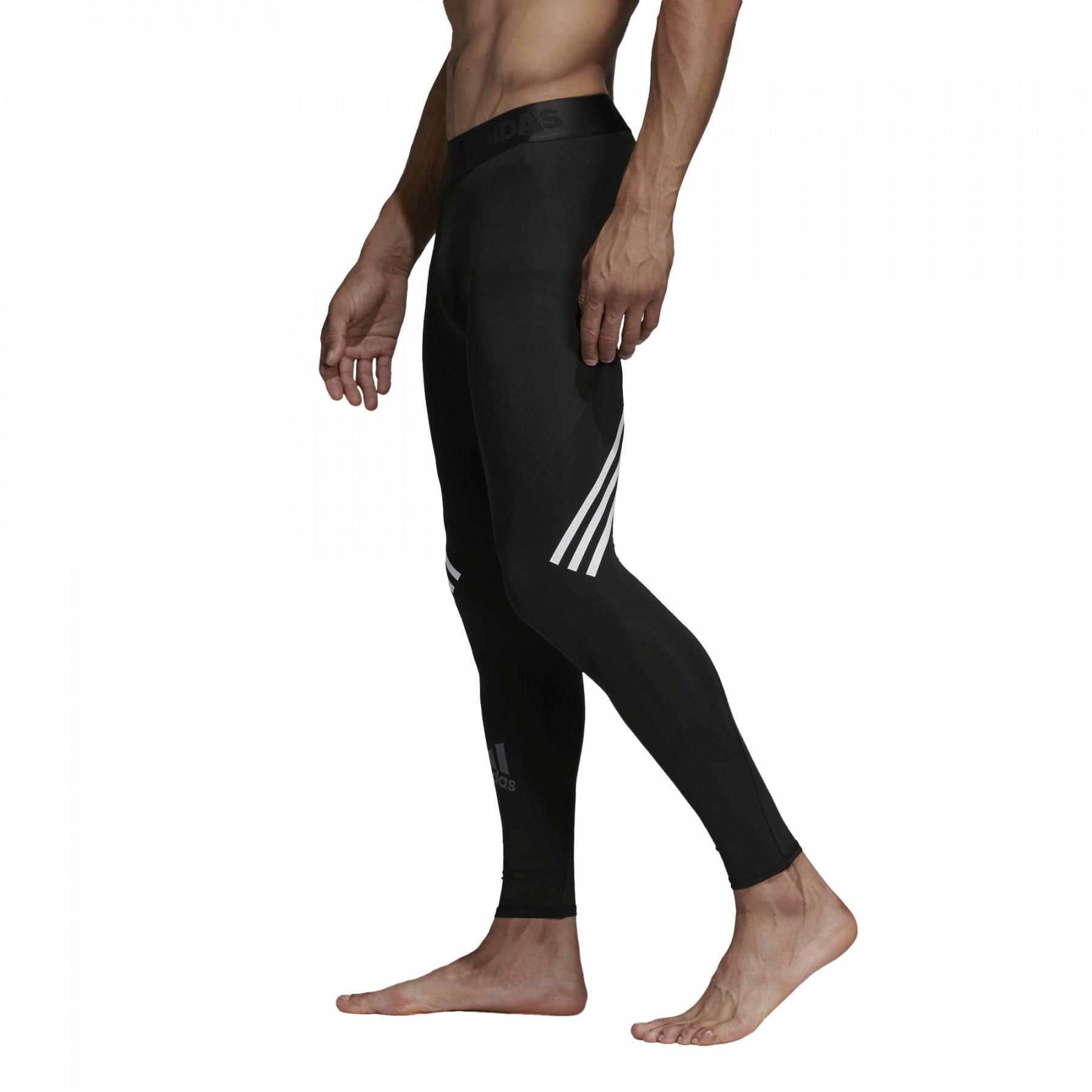 Meias-calças adidas Alphaskin Sport+ 3-Stripes