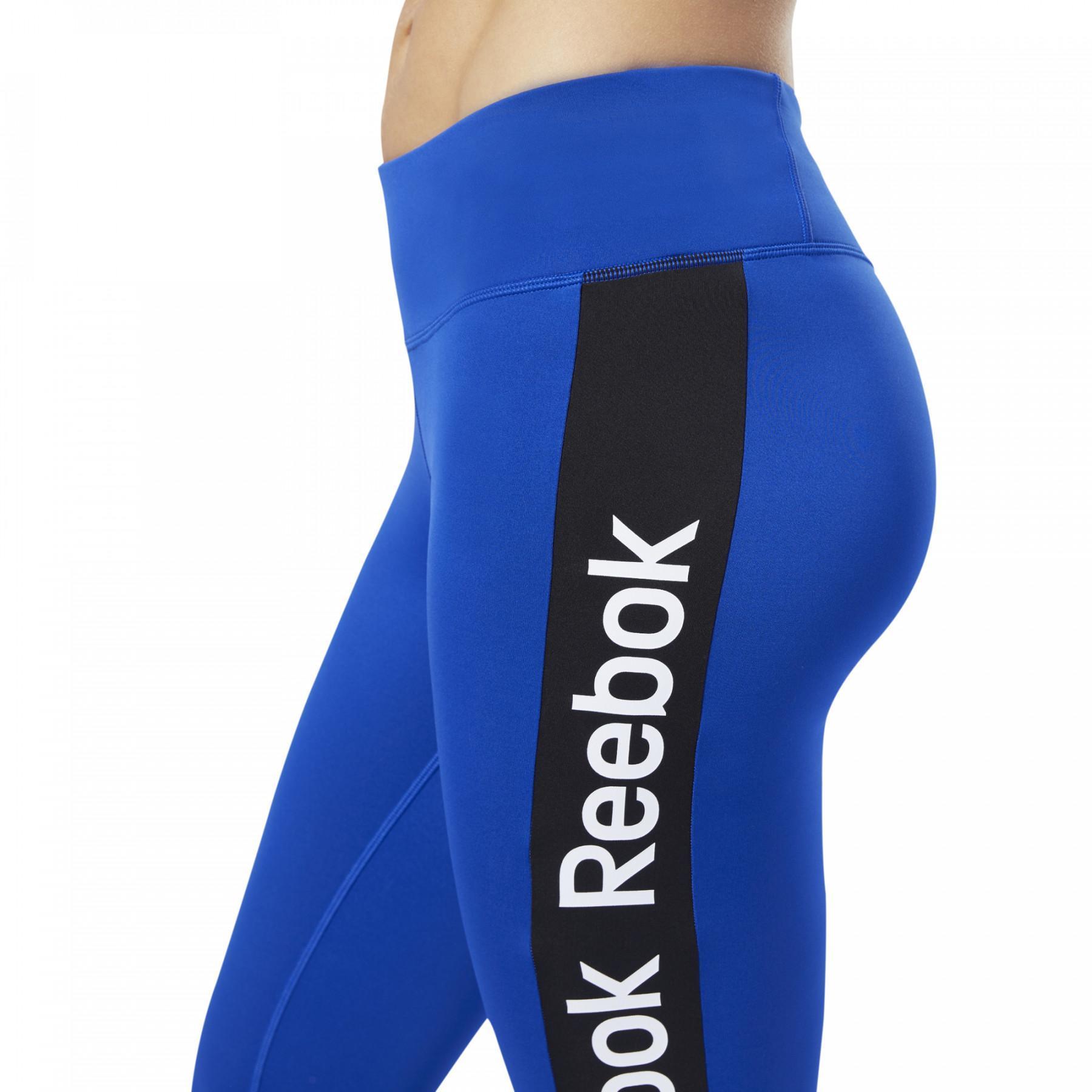 Pernas de mulher Reebok Linear Logo Essentials
