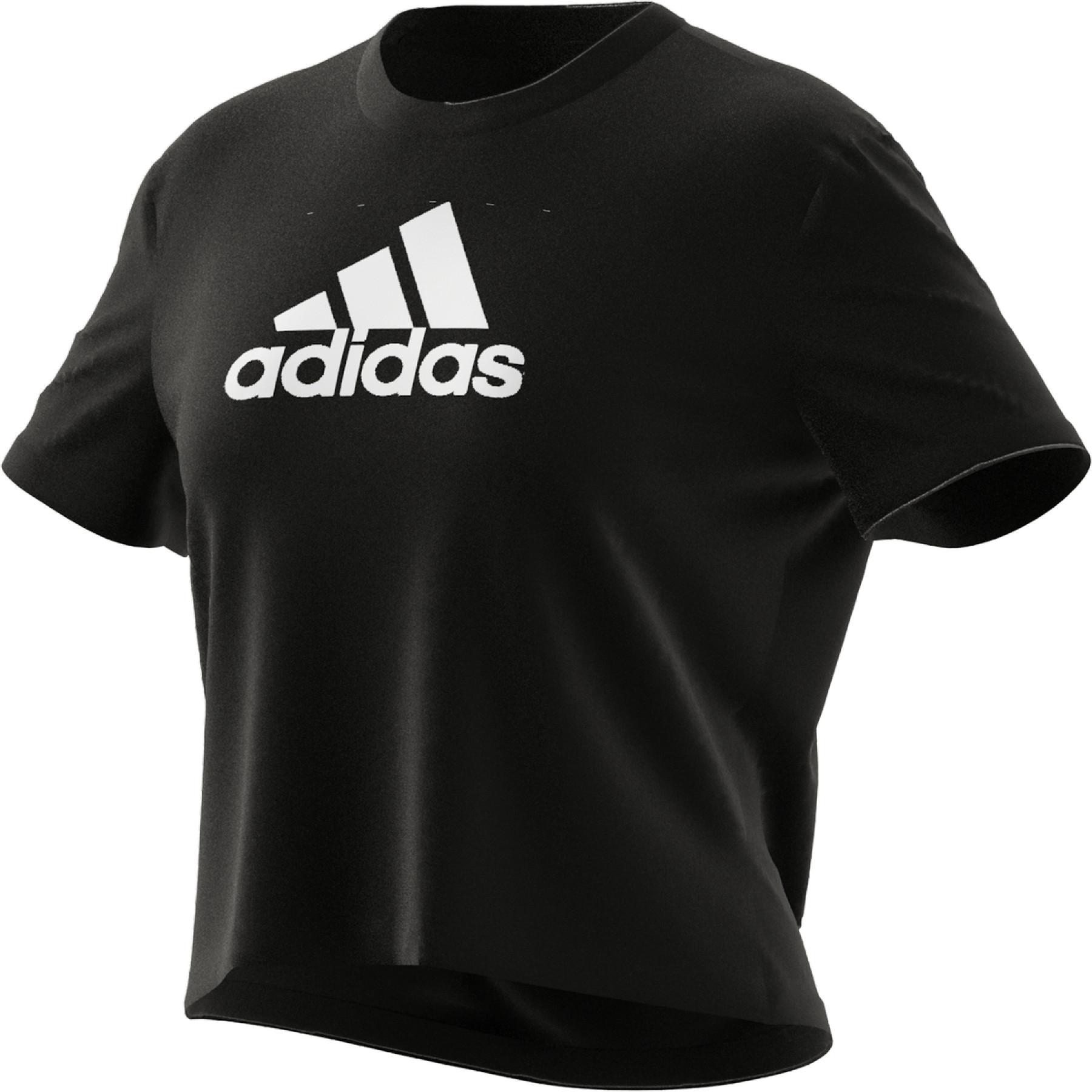 T-shirt court mulher adidas Aeroready Designed 2 Move Logo Sport