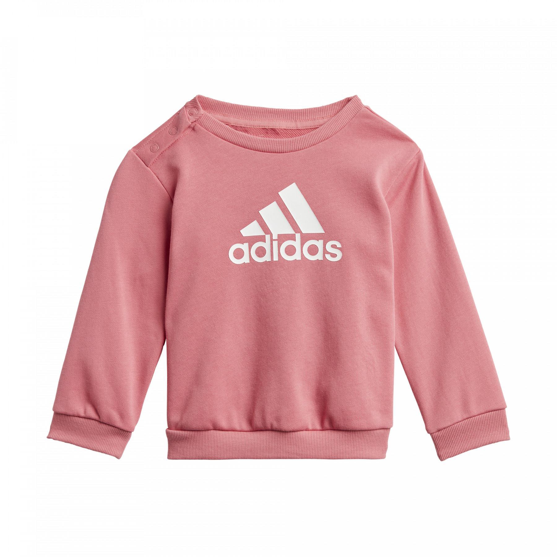 Conjunto infantil adidas Badge of Sport French Terry Jogger