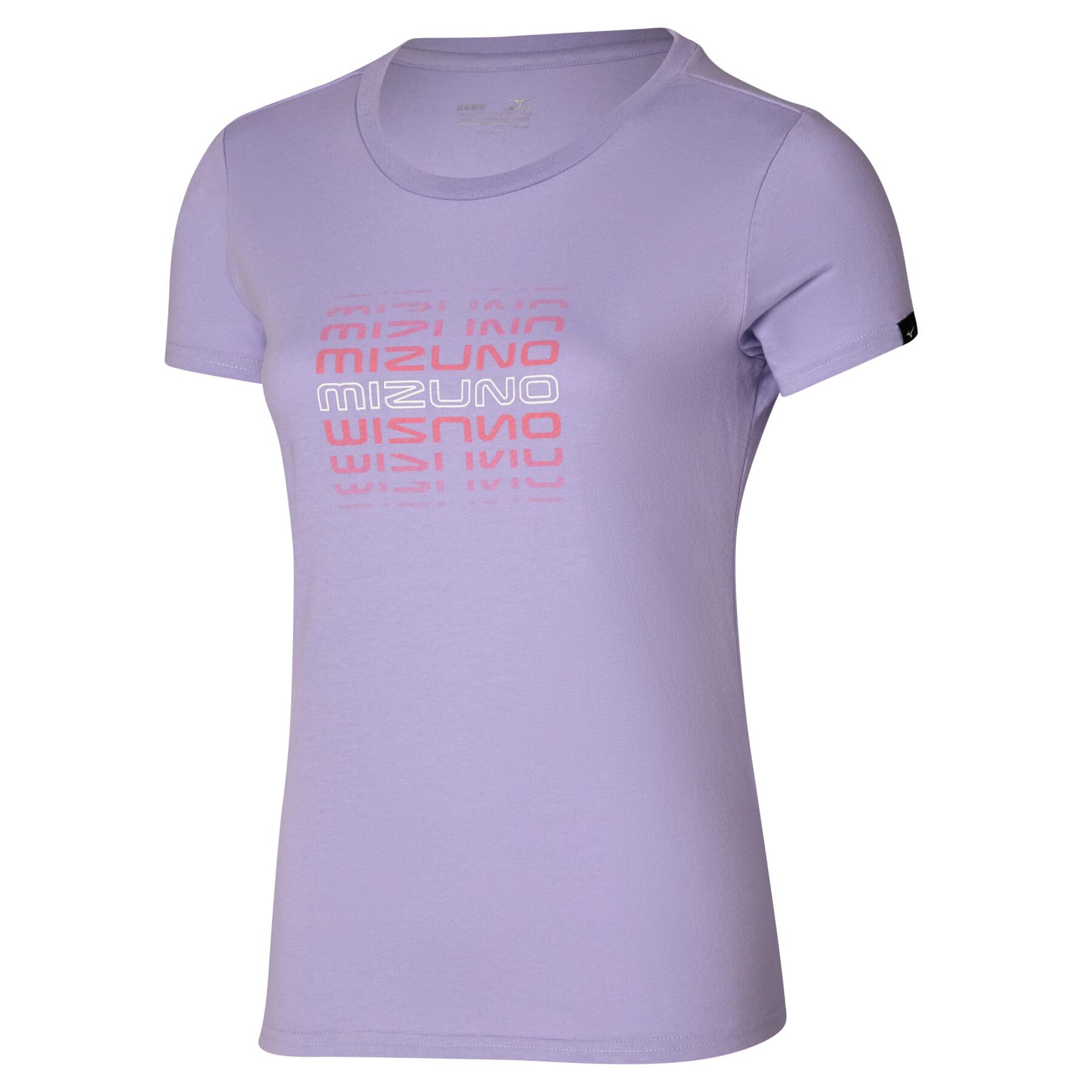 T-shirt de mulher Mizuno Athletics