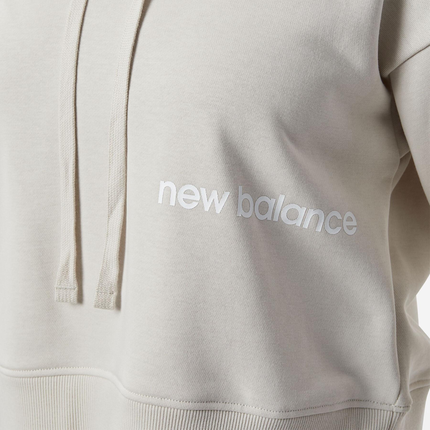 Camisola com capuz para mulheres New Balance Essentials