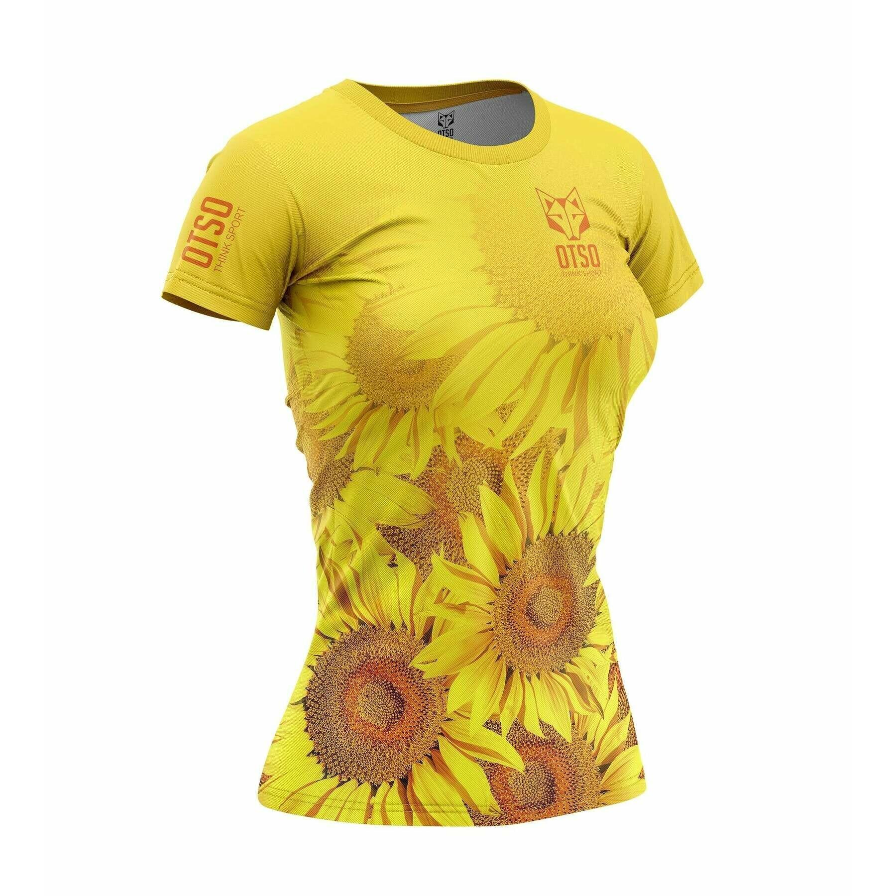 T-shirt de mulher Otso Sunflower