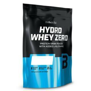 Pote de proteínas Biotech USA hydro whey zero - Chocolate - 1,816kg (x2)