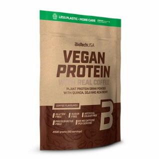 Pacote de 4 sacos de proteína vegan Biotech USA - Café - 2kg