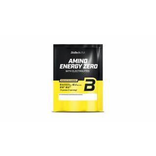 50 pacotes de aminoácidos com electrólitos Biotech USA amino energy zero - Lime - 14g