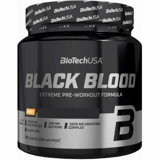 Pacote de 10 frascos de booster Biotech USA black blood nox + - Fruits tropicaux - 330g