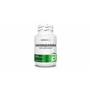 Pacote de 12 frascos de vitamina Biotech USA ashwagandha - 60 Gélul