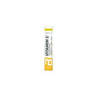 Embalagem de 12 tubos de comprimidos de vitamina c efervescente Biotech USA - Citron - 20 comp