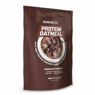 Sacos para snacks de proteínas Biotech USA - Chocolat-cerise-griotte - 1kg (x10)