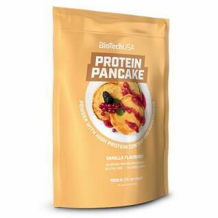 Sacos de snacks de panquecas proteicas Biotech USA - Vanille - 1kg