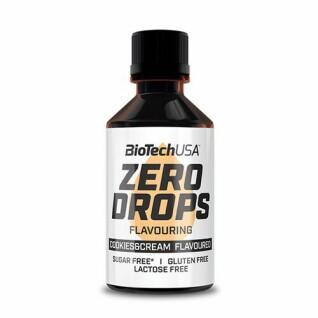 Tubos para snacks Biotech USA zero drops - Pâte à biscuits - 50ml (x10)