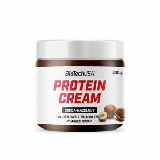 Embalagens de snacks proteicos cremosos Biotech USA - Cacao-noisette - 200g