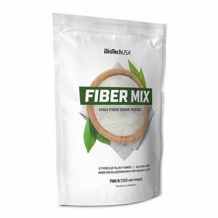 Pacote de 10 sacos de aperitivos de mistura de fibras Biotech USA - Neutre - 750g