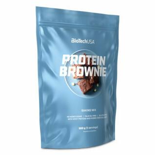 Sacos para snacks de proteínas Biotech USA brownie - 600g (x10)