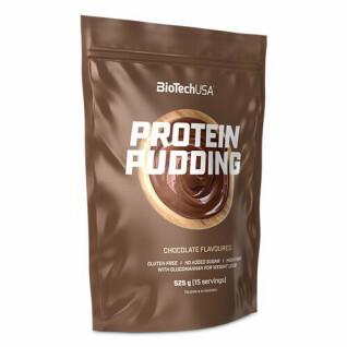Pacote de 10 sacos de salgadinhos de proteína Biotech USA pudding - Vanille - 525g