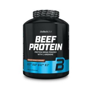 Frasco de proteína de carne de bovino Biotech USA - Vanille-cannelle - 1,816kg
