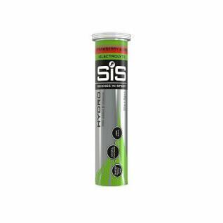 Conjunto de 8 bebidas energéticas Science in Sport Go Hydro - Fraise citron vert - 4 g