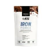 Doypack iron force® protein with measuring spoon STC Nutrition chocolat - 750g