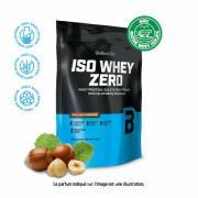 Pacote de 10 sacos de proteína Biotech USA iso whey zero lactose free - Noisette - 500g