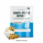50 pacotes de proteína de soro de leite 100% pura Biotech USA - Cookies & cream - 28g