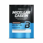 50 pacotes de proteína de caseína micelar Biotech USA - Chocolate - 30g