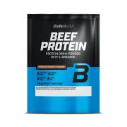 Pacote de 50 frascos de proteína de bovino Biotech USA - Fraise - 30g