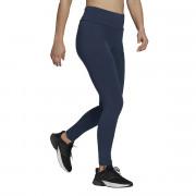 Pernas femininas de cintura alta adidas Essentials Stacked Logo