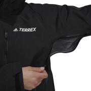Casaco de chuva mulher adidas Terrex Techrock Gore-Tex Pro