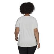 T-shirt mulher adidas Heat.Rdy (tamanhos grandes)