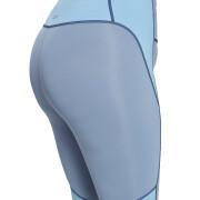 Pernas de mulher Reebok Lux High-Waisted Colorblock (Plus Size)