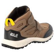 Sapatos de caminhadas para crianças Jack Wolfskin Woodland Texaporeid VC