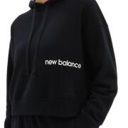 Camisola com capuz para mulheres New Balance Essentials
