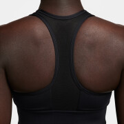 Soutien de apoio normal almofadado comprido para mulher Nike Swoosh